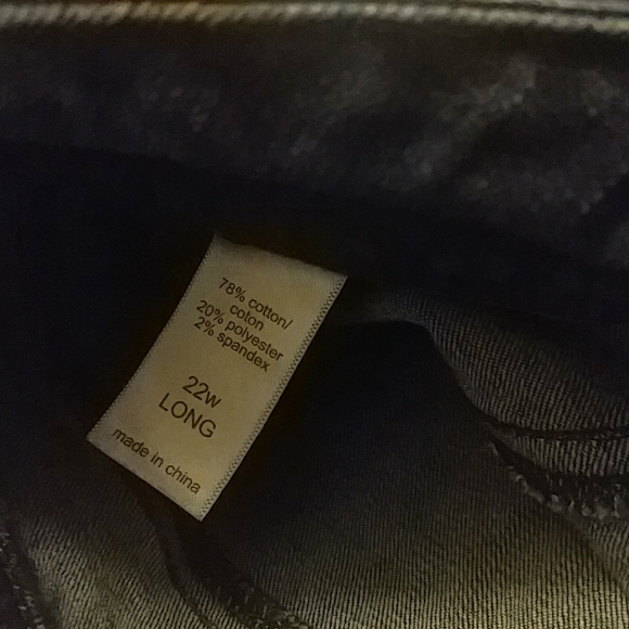 Maurices jeans 22w long - Picture 3 of 5